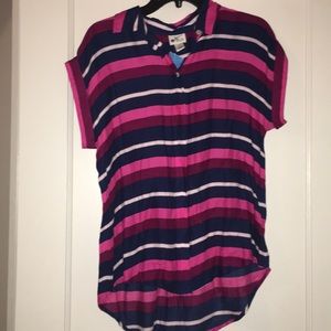 striped blouse